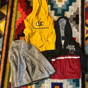 Toddler boy 2t hoodie bundle lot